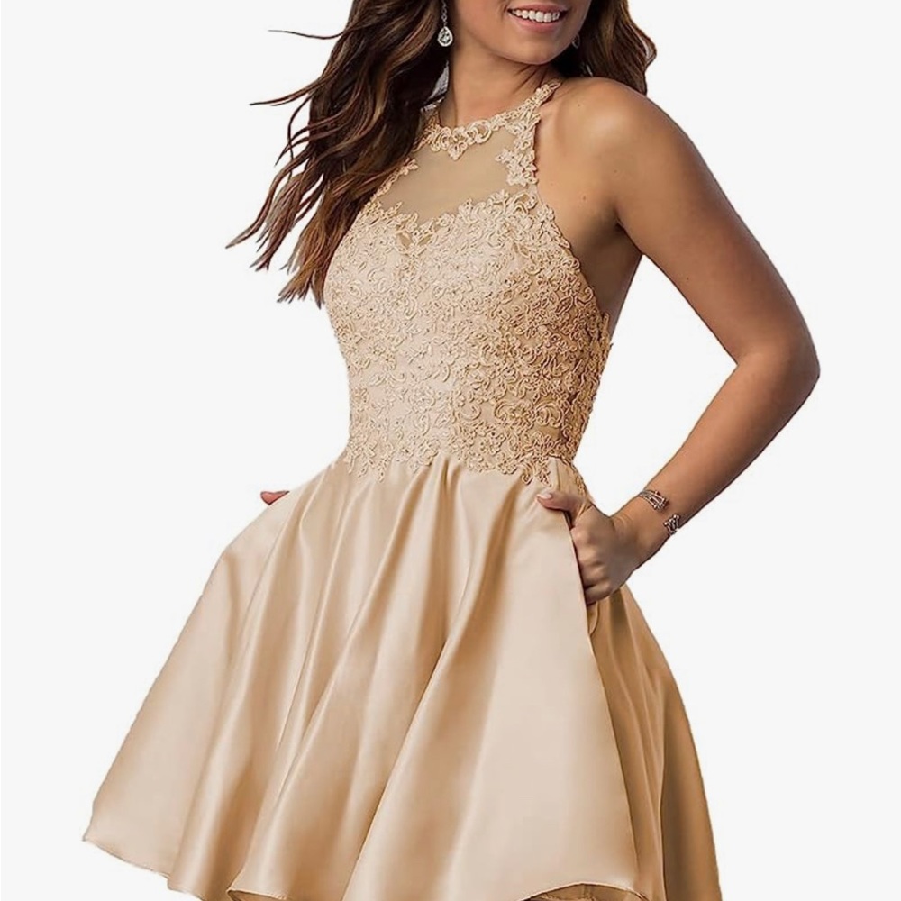 Champagne dress